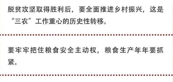 2020年中央農(nóng)村工作會議精神速覽！(圖2)