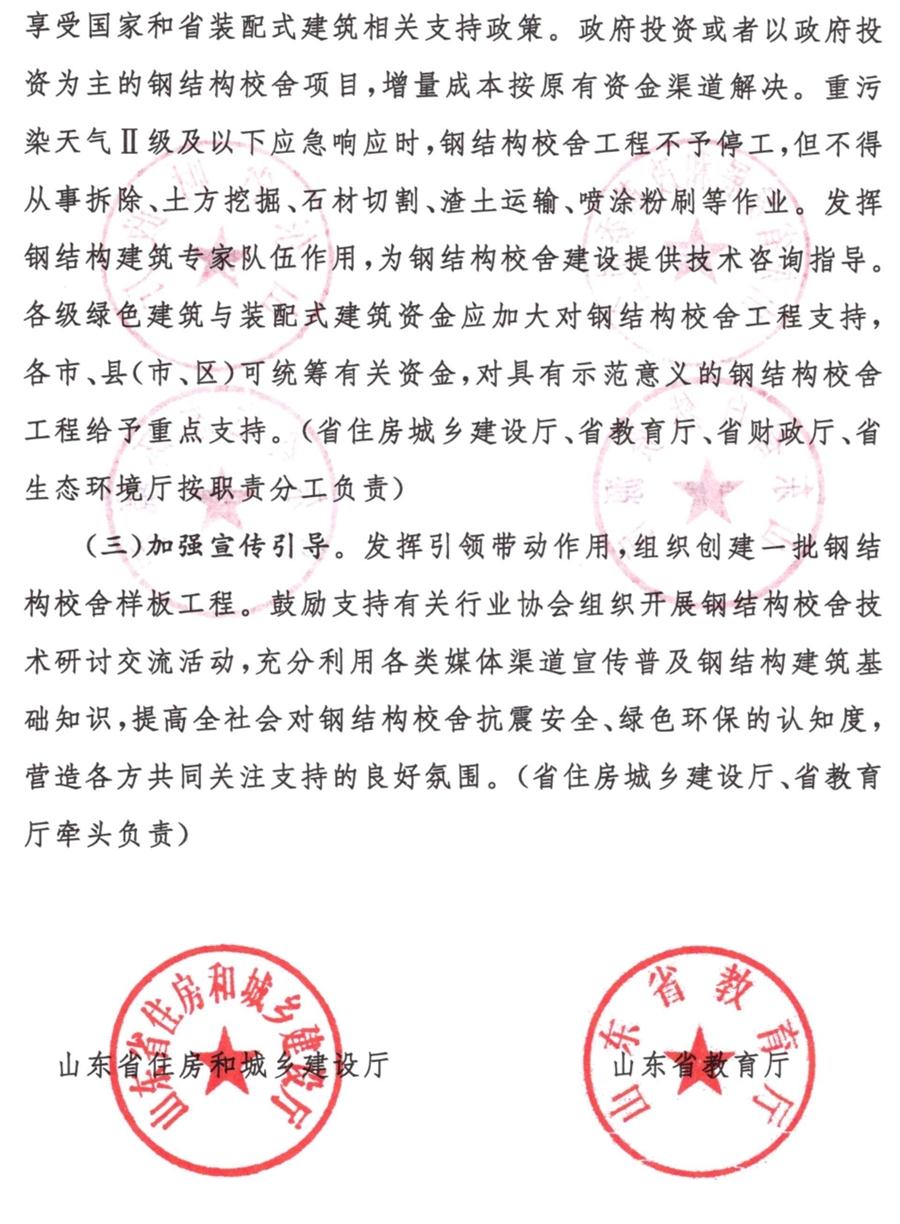 鋼結(jié)構(gòu)校舍建設(shè) 政策扶持知多少！(圖5)